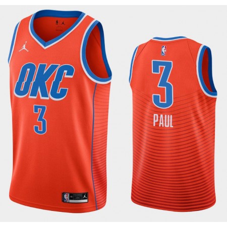 Maillot Basket Oklahoma City Thunder Chris Paul 3 2020-21 Jordan Brand Statement Edition Swingman - Homme